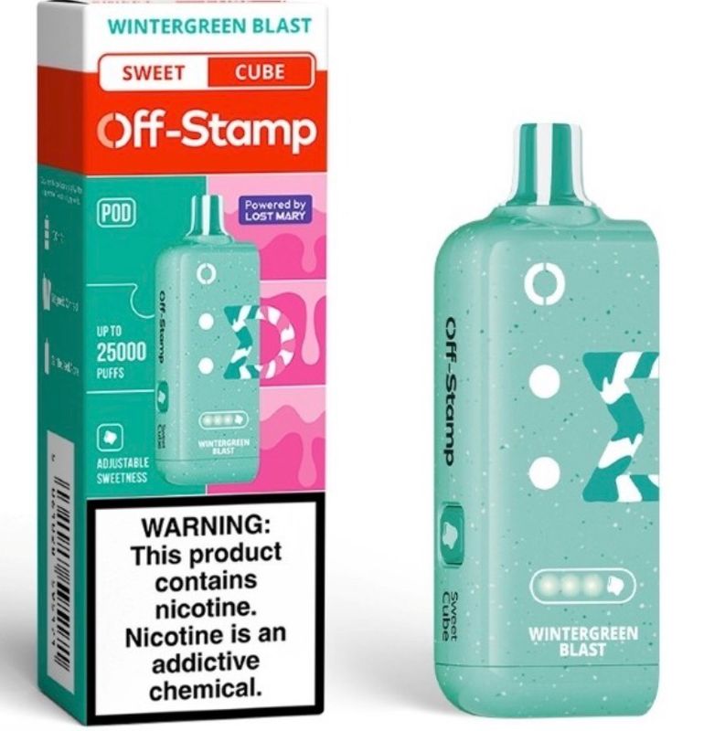 Off Stamp X Cube Pod - Wintergreen Blast