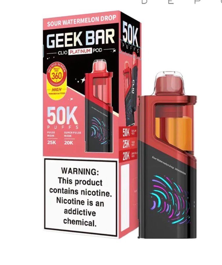 Geek Bar CLIO Platinum POD - Sour Watermelon Drop