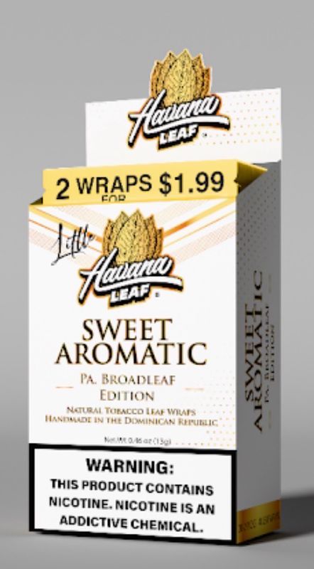 Little Havana Leaf - Sweet Aromatic     20 / 2pks  @ $1.99