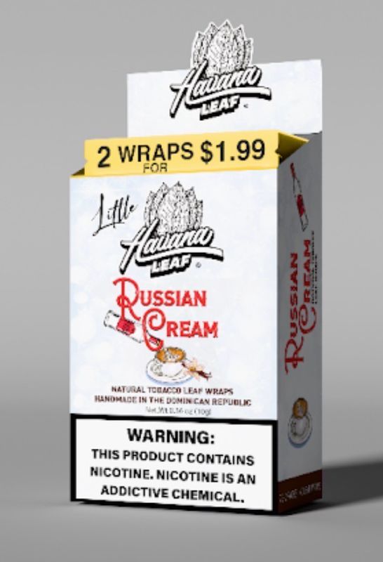 Little Havana Leaf - Russian Cream    20 / 2pks  @ $1.99