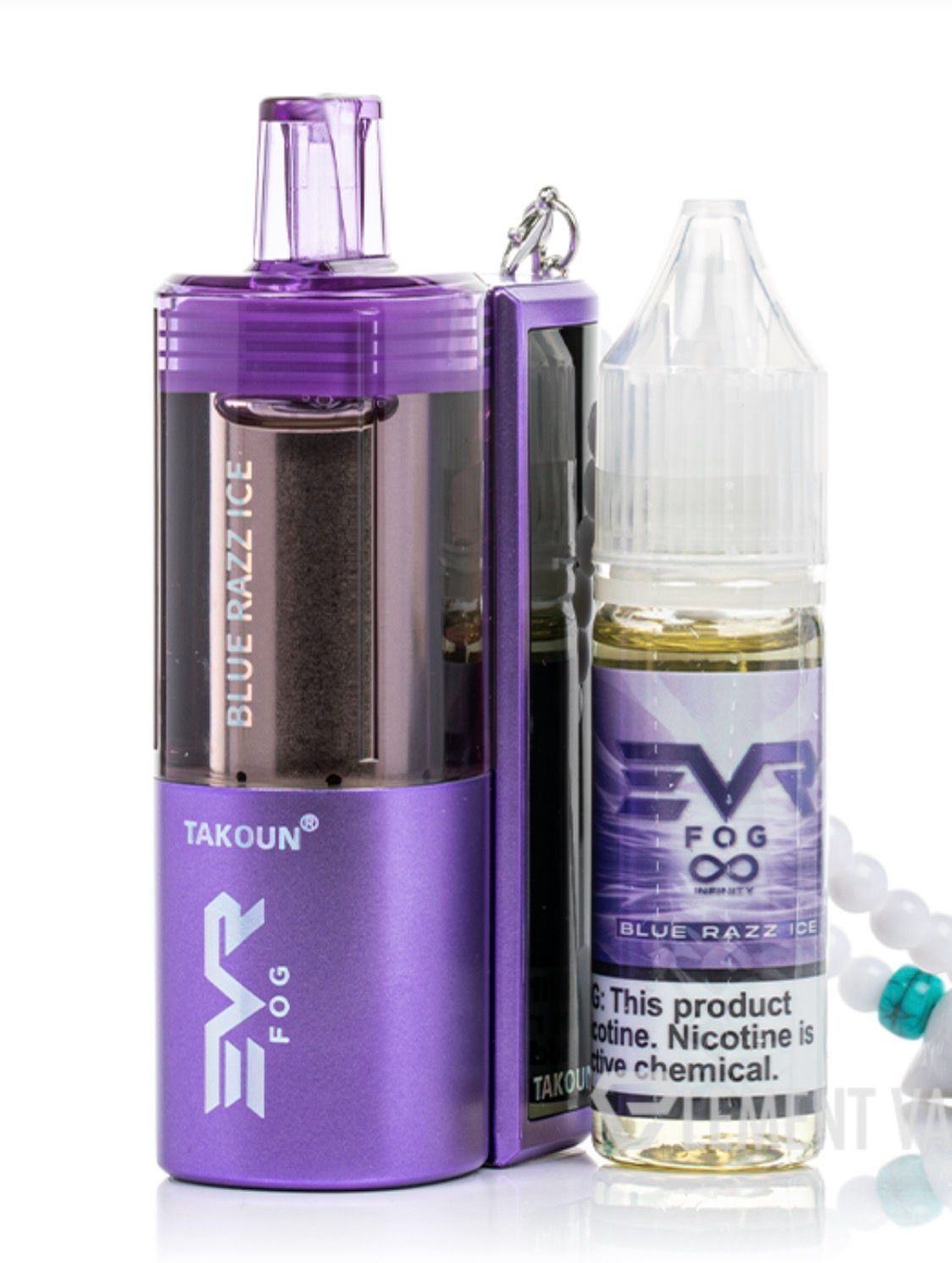 EVRFOG 100k Refillable Kit - Blue Razz Ice
