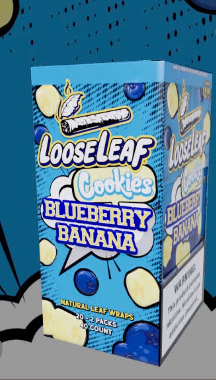 Loose Leaf Cookies- Blueberry Banana