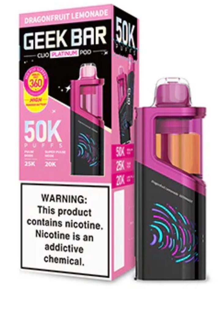 Geek Bar CLIO Platinum Pod - Dragonfruit Lemonade