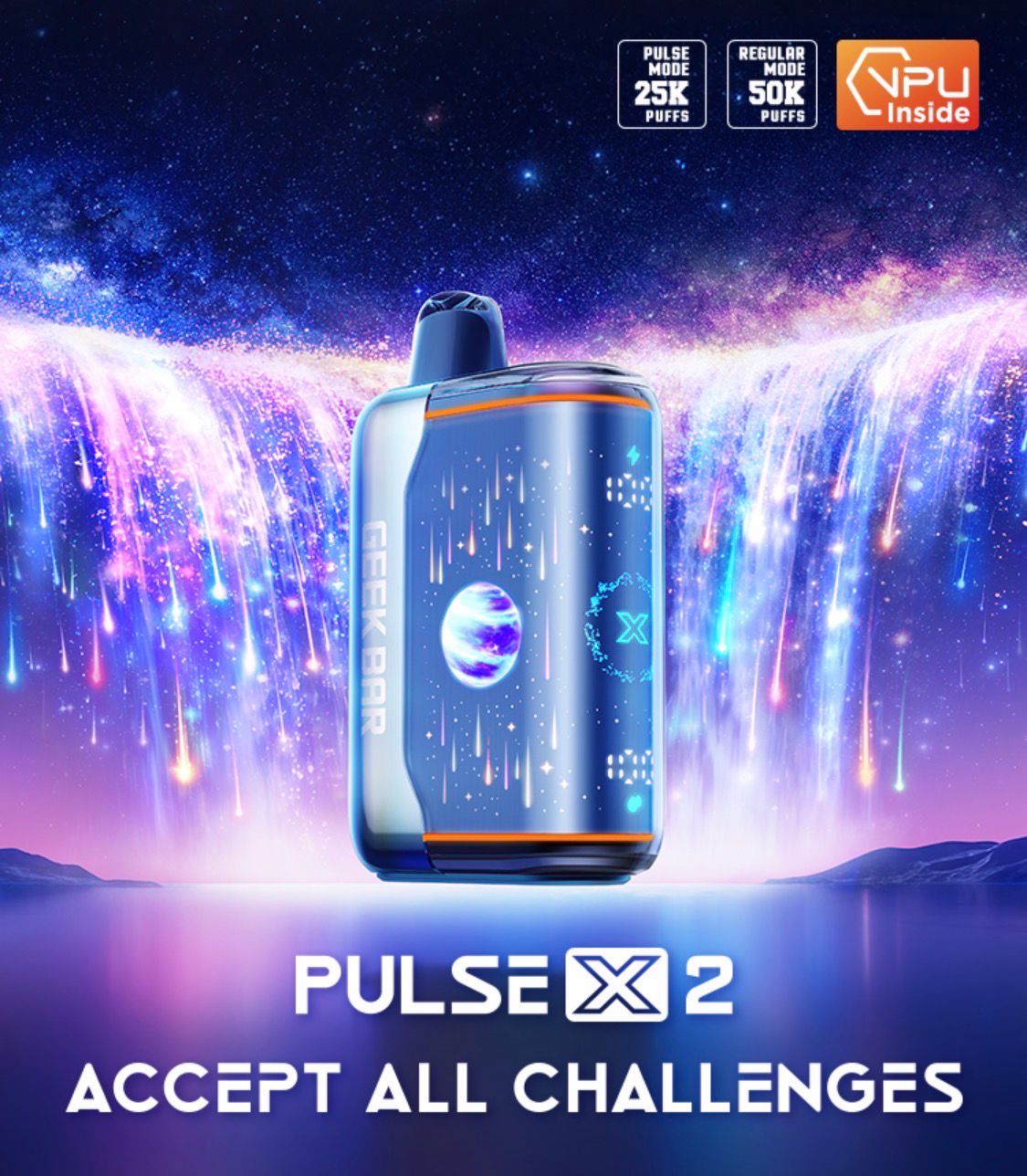 Geek Bar Pulse X2 - Strawberry Bull
