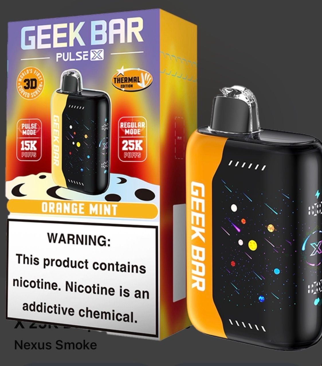 Geek Bar Pulse X - Orange Mint