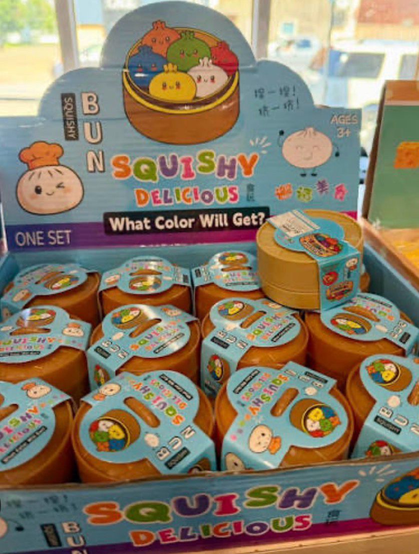 Squishy Toys -Misc Steam Bun : 24Pk Mini Dumplings