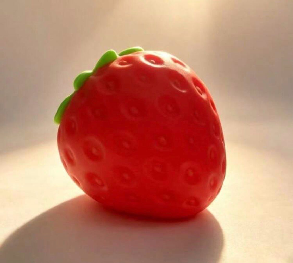 Squishy Toy - Strawberries / Box of 12
