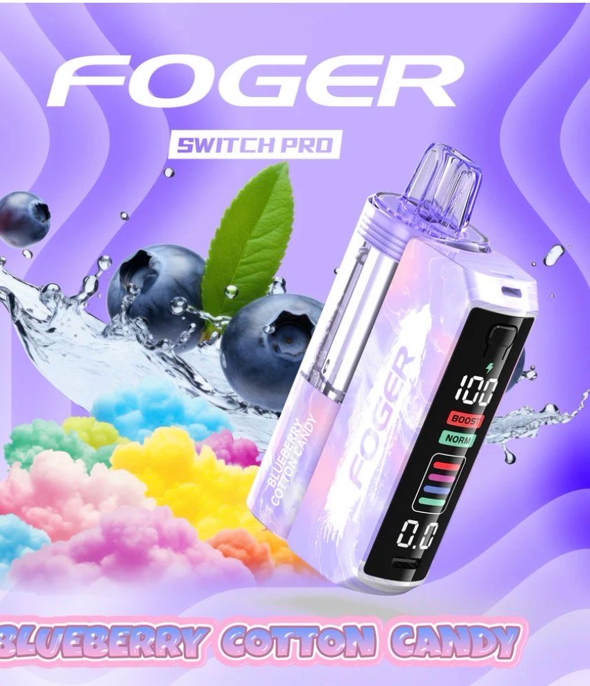 Foger KIT - Blueberry Cotton Candy