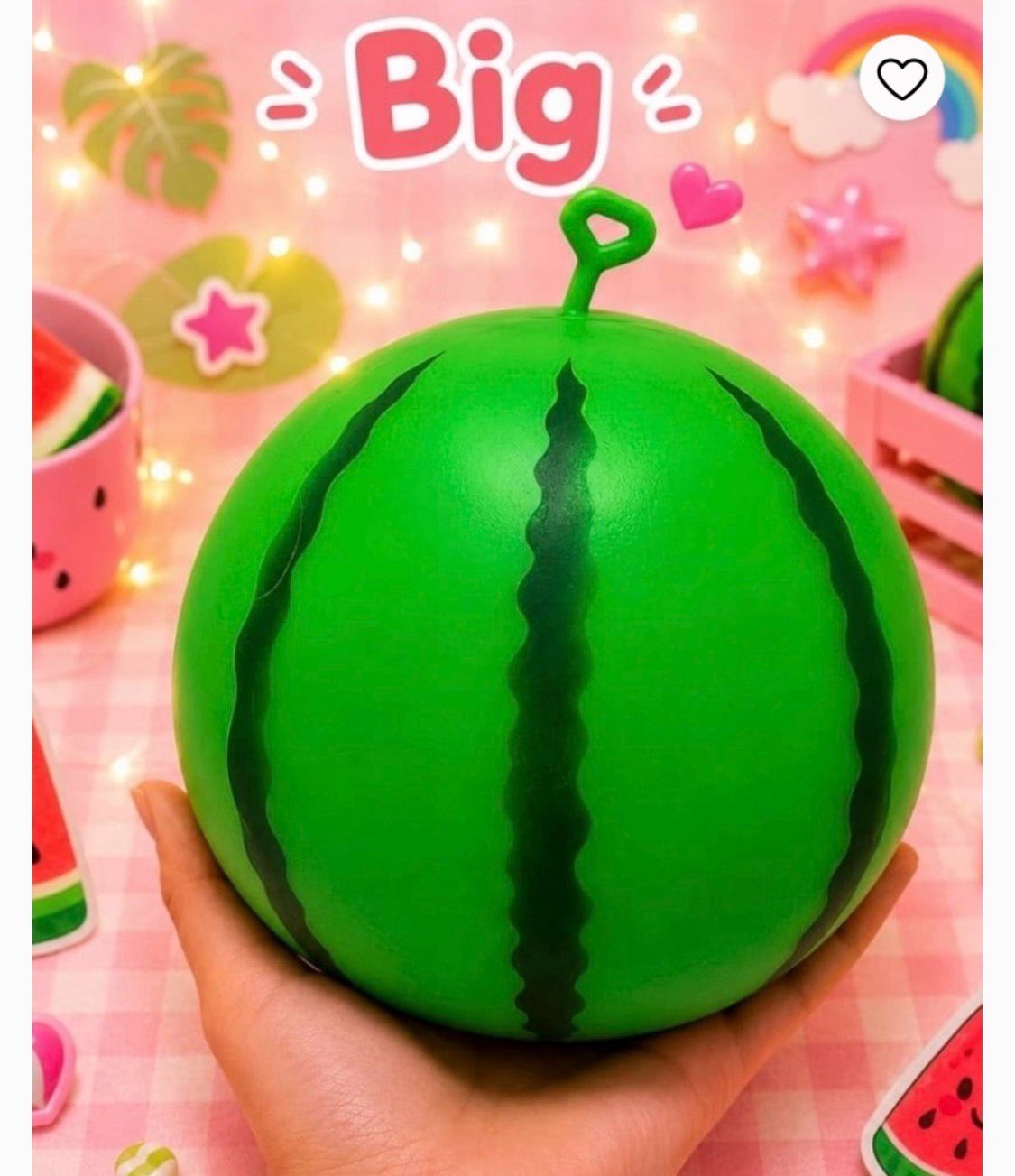 Squishy Toys - XL Watermelon