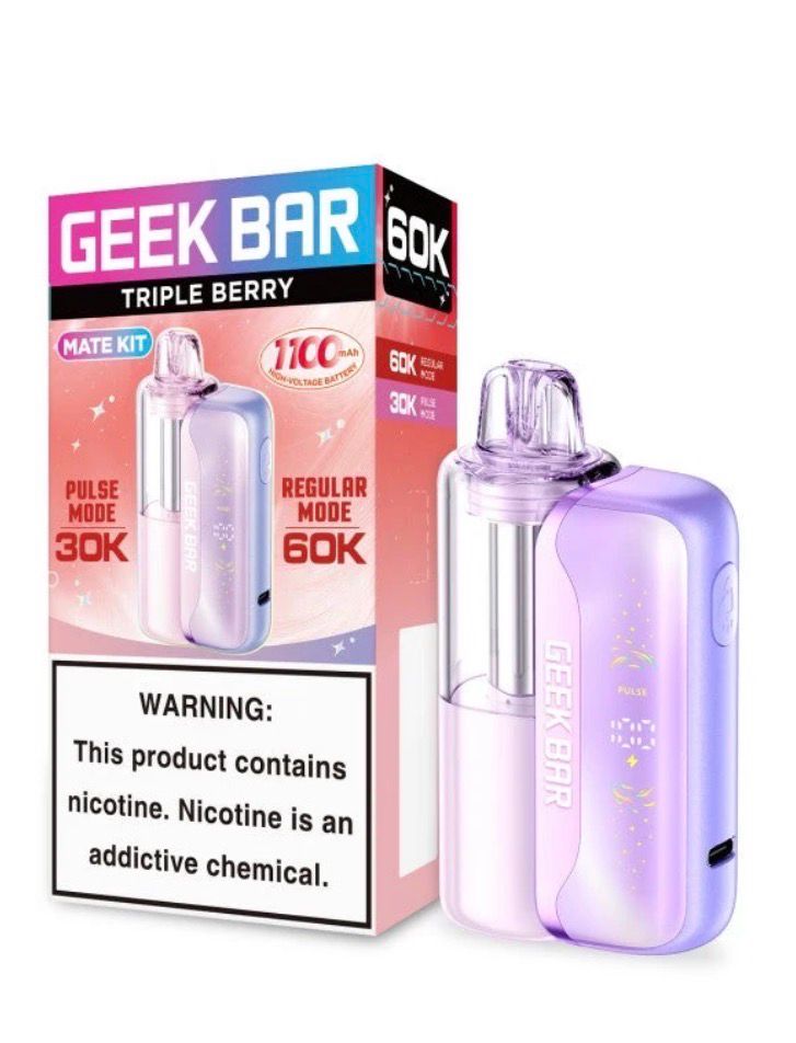 Geek Bar Mate 60k Kit - Triple Berry