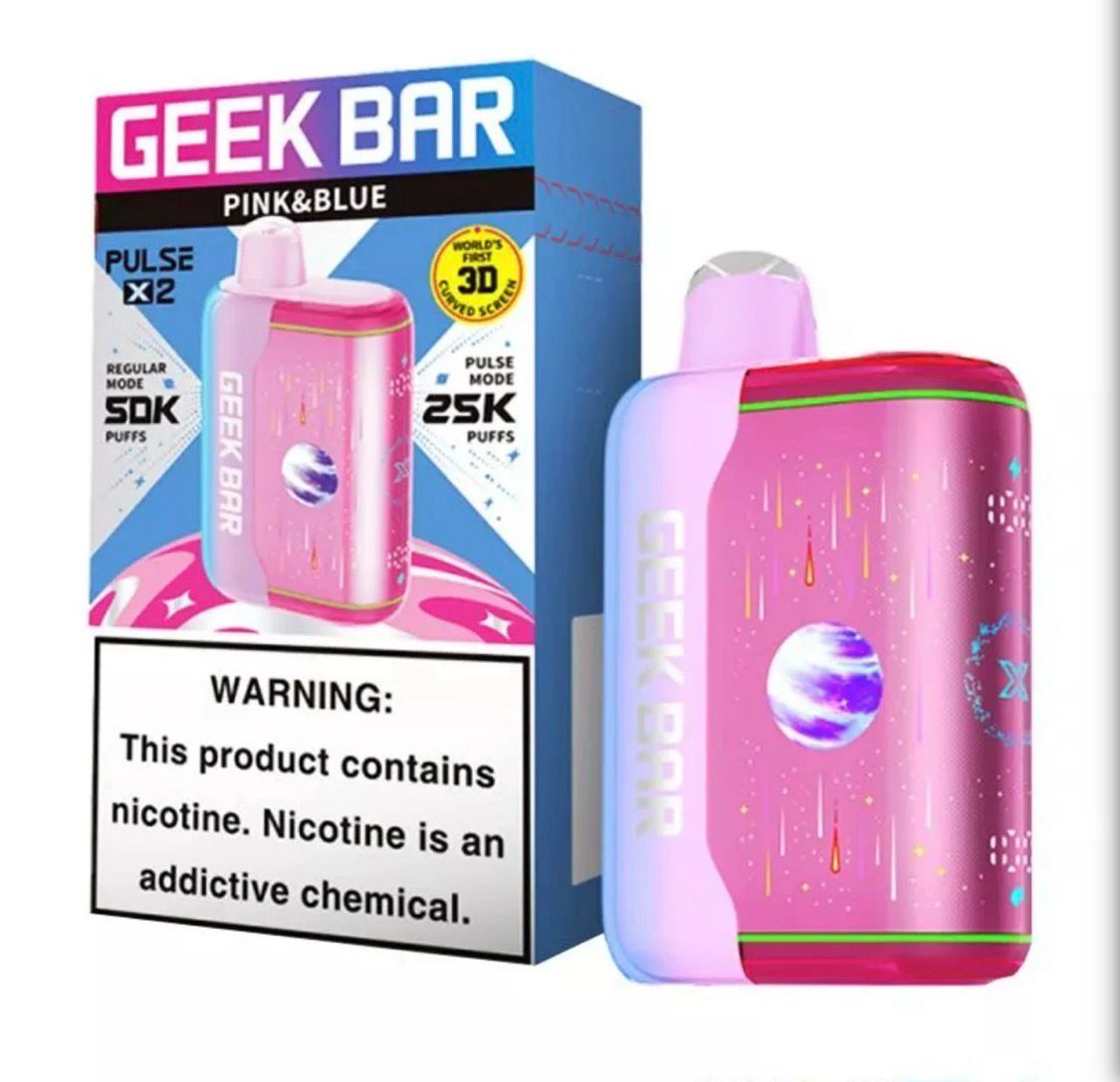 Geek Bar Pulse X2 Pink And Blue