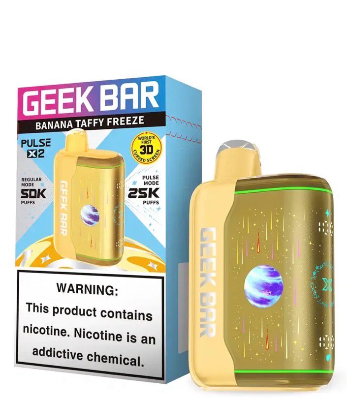 Geek Bar Pulse X2 Banana Taffy Freeze