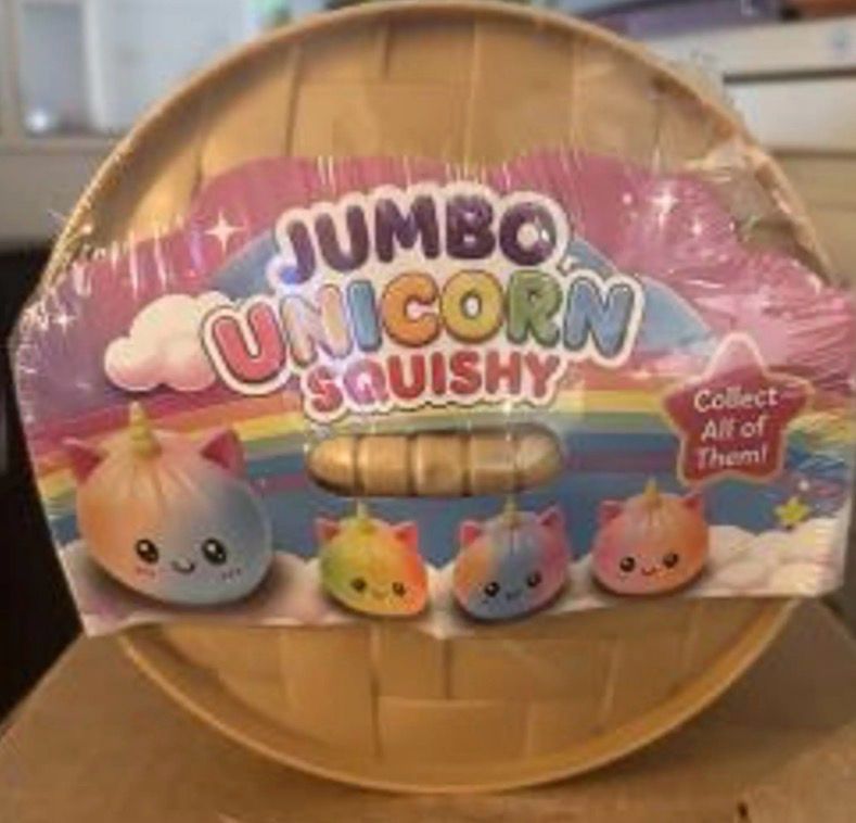 Squishy Toys - Jumbo Unicorn Dumplings / Individually Sold