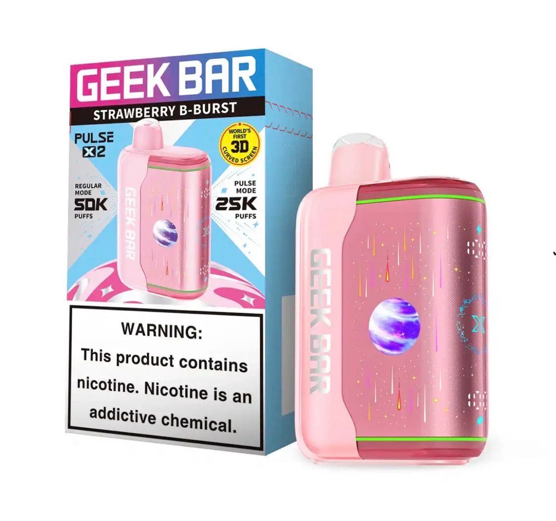 Geek Bar Pulse X2 Strawberry B Burst