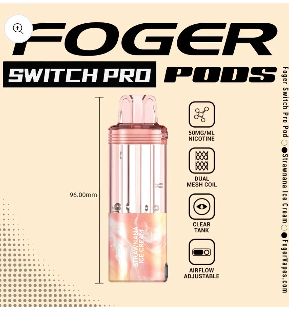 Foger Pod Strawnana Ice Cream