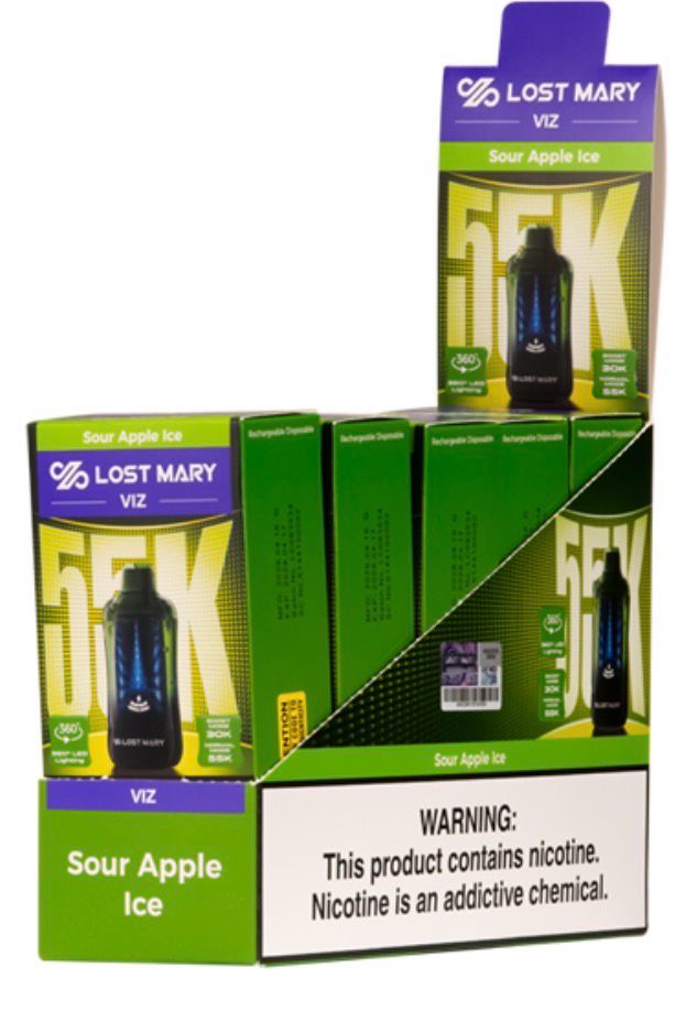 Lost Mary Viz - Sour Apple Ice