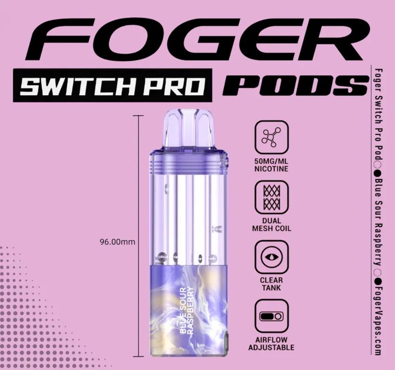 Foger Pod Blue Sour Raspberry