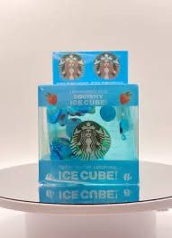 Squishy Toys - Starbucks Nice Cube / Blue Drink Inspired