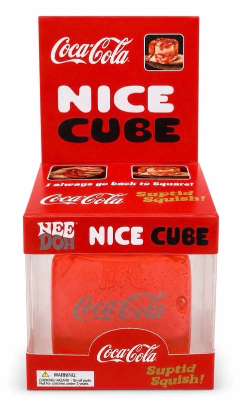 Squishy Toys - Nee Doh Inspired Coke Cube