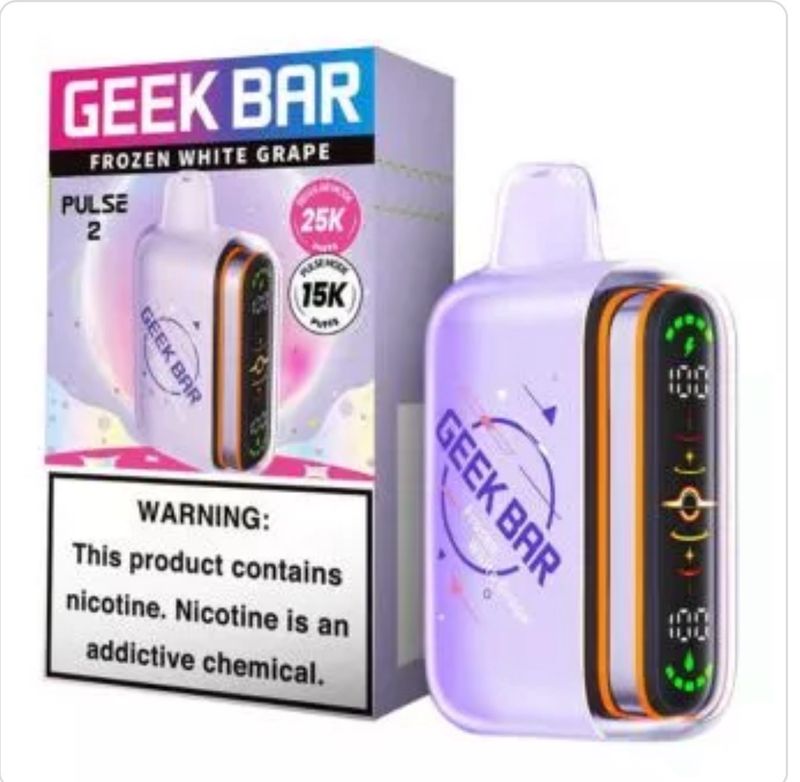 Geek Bar Pulse 2 - Frozen White Grape