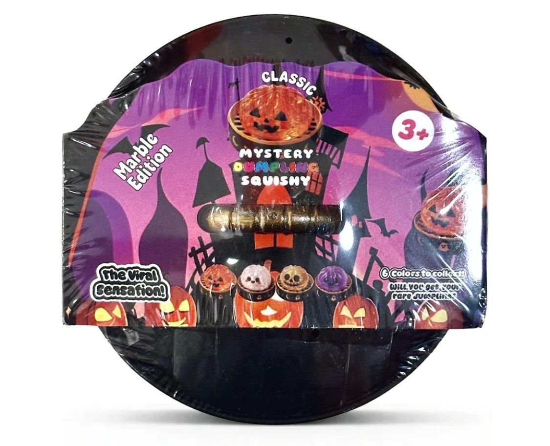 Squishy- Mystery Dumpling Squishy Halloween Edition- 12 Pk Box