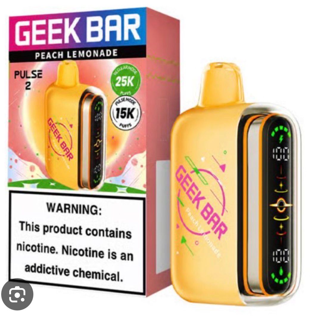 Geek Bar Pulse 2 Peach Lemonade