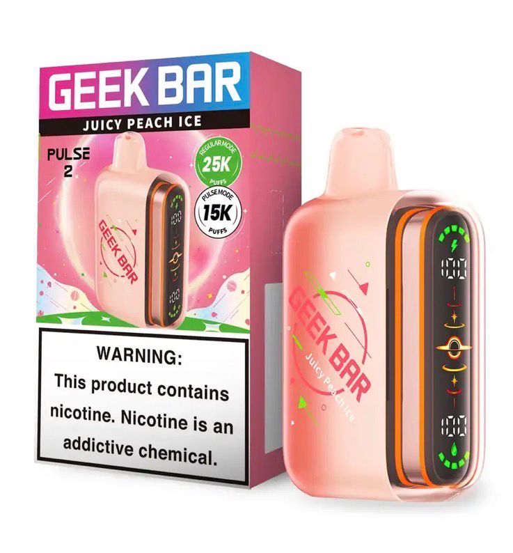 Geek Bar Pulse 2 Juicy Peach Ice