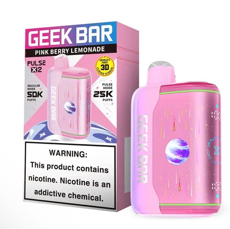 Geek Bar Pulse X2 Pink Berry Lemonade