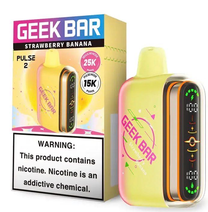 Geek Bar Pulse 2 Strawberry Banana