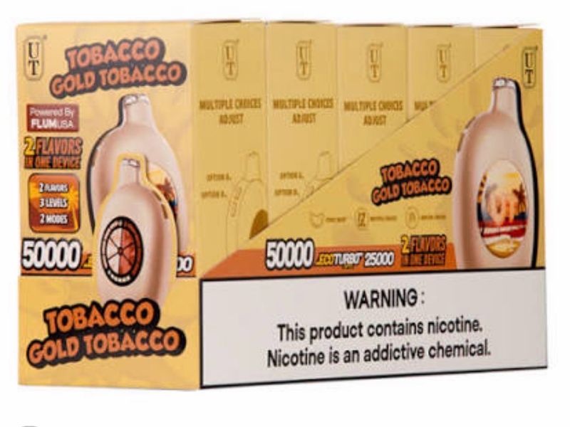 Flum UT Bar - Tobacco/ Gold Tobacco