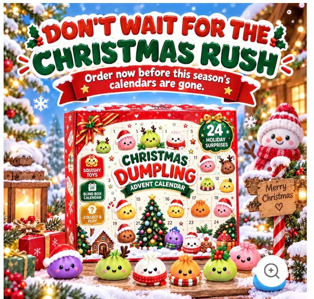 Squishy Toys - Advent Calendar —-Coming Soon!!!!