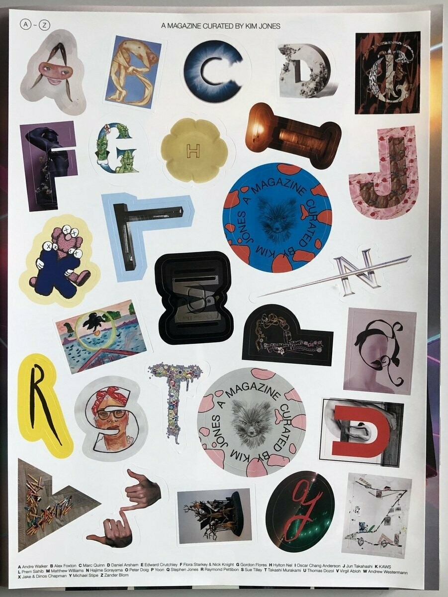 アート・デザイン・音楽 A MAGAZINE #19 Kim Jones A Magazine 19 - Curated By Kim Jones – 10 BOOKS 10 COLORS