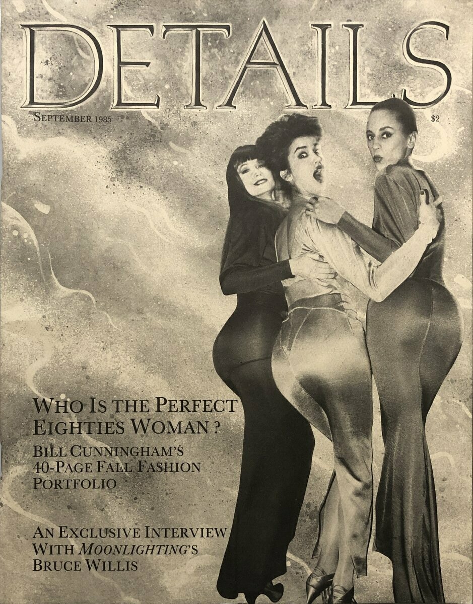 Details Bill Cunningham Sept 1985 Alaia Special