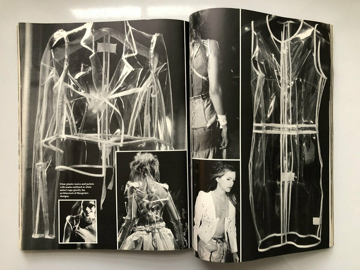 Details Bill Cunningham March 1990 Margiela Special