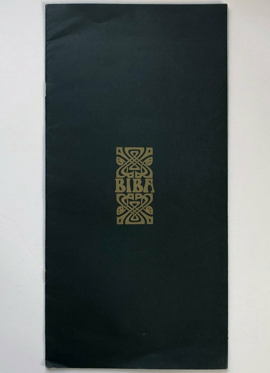 Biba Helmut Newton Catalogue