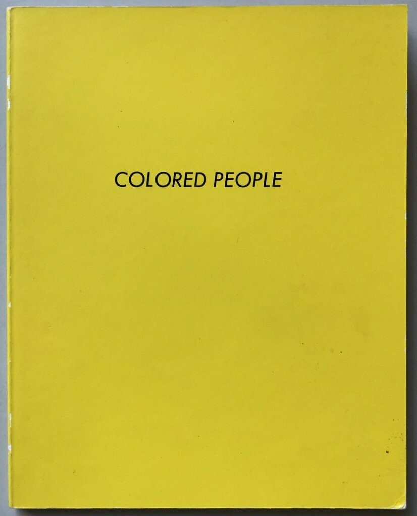 Ed Ruscha Colored People Ed Ruscha Colored People