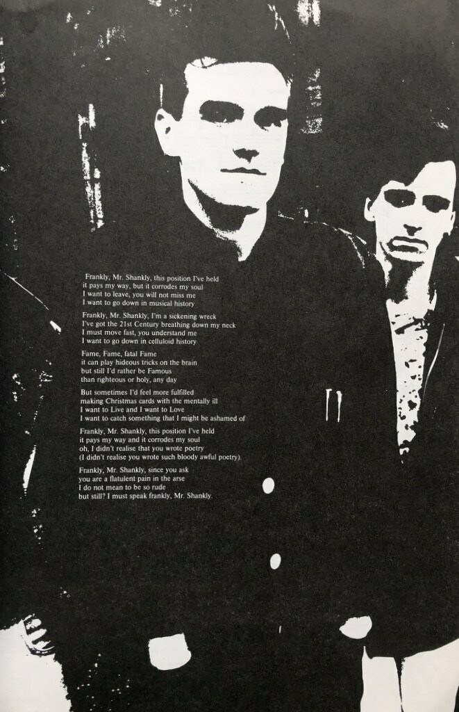 Artwork Supreme Morrissey Poster Morrissey T-Shirt The