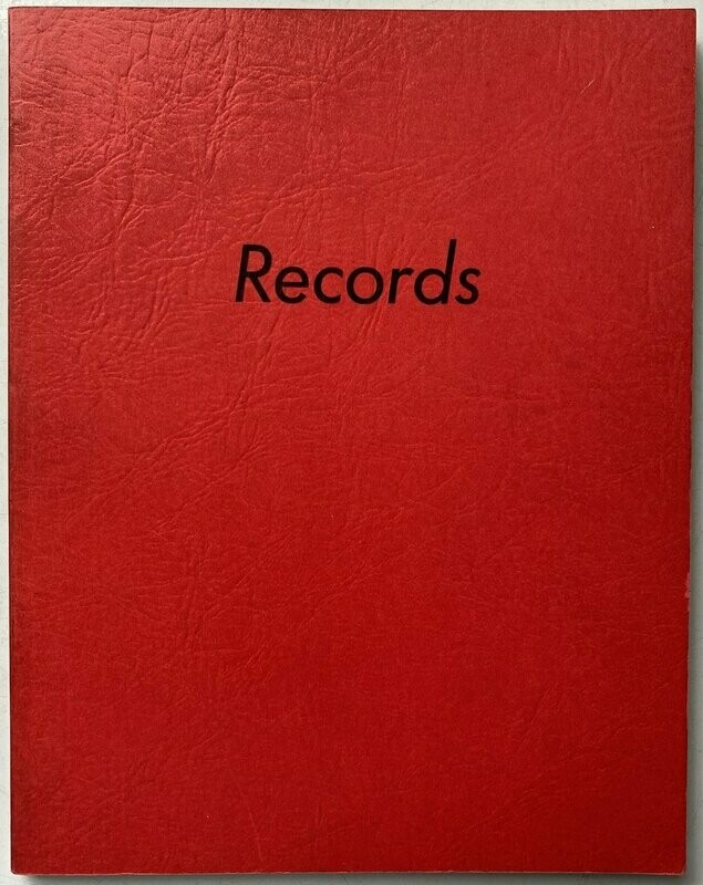 Ed Ruscha Records