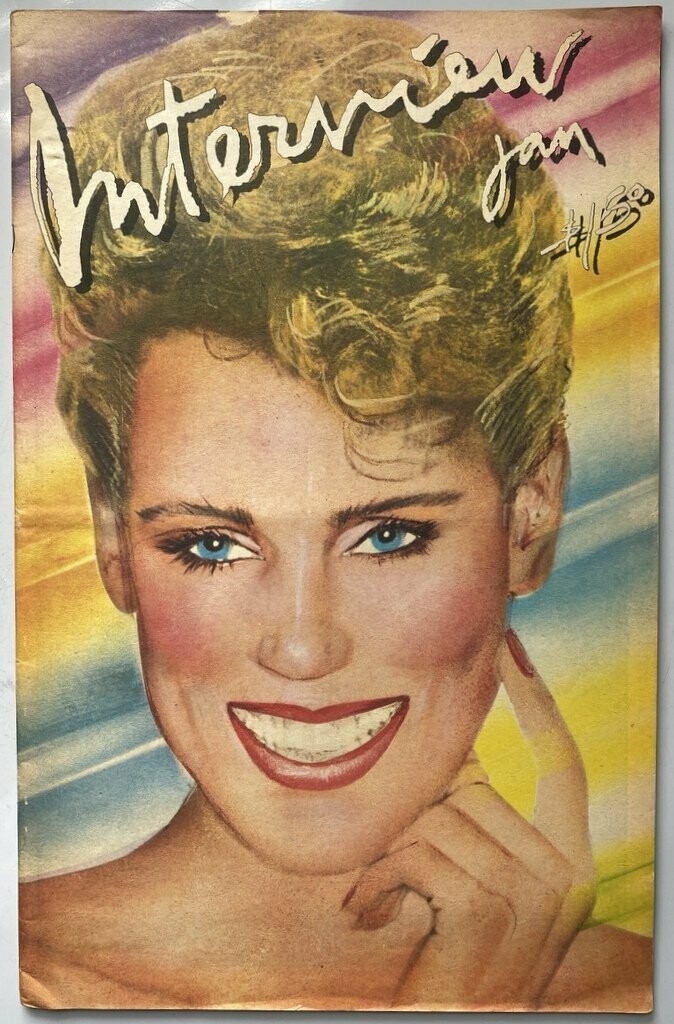 Interview Magazine 1979 Linda Hutton