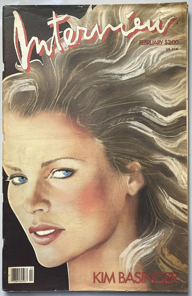 Interview Magazine 1986 Kim Basinger