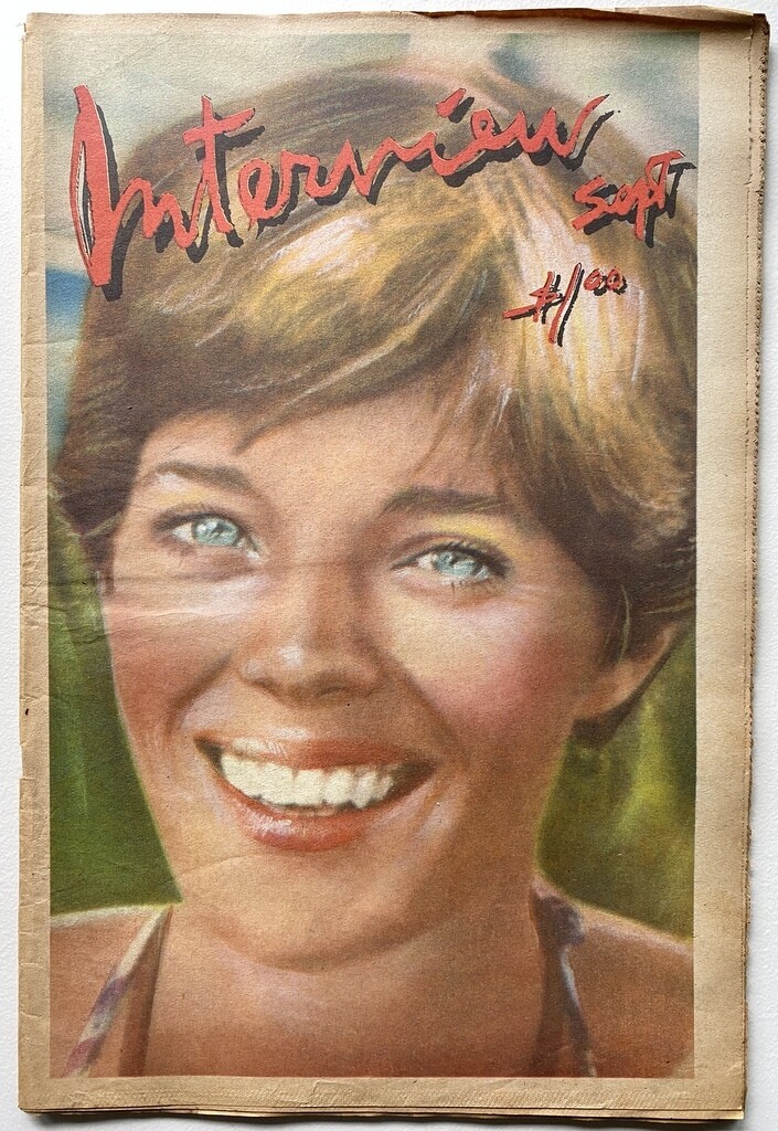 Interview Magazine 1978  Berry Berenson Perkins