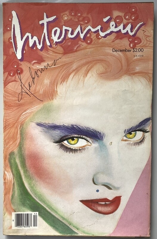 Interview Magazine 1985 Madonna