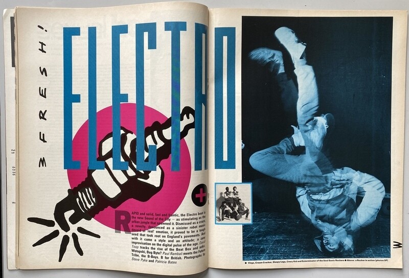 芸術写真 THE FACE MAGAZINE | ELECTRO The Face, Electro, 1984 - Design Reviewed
