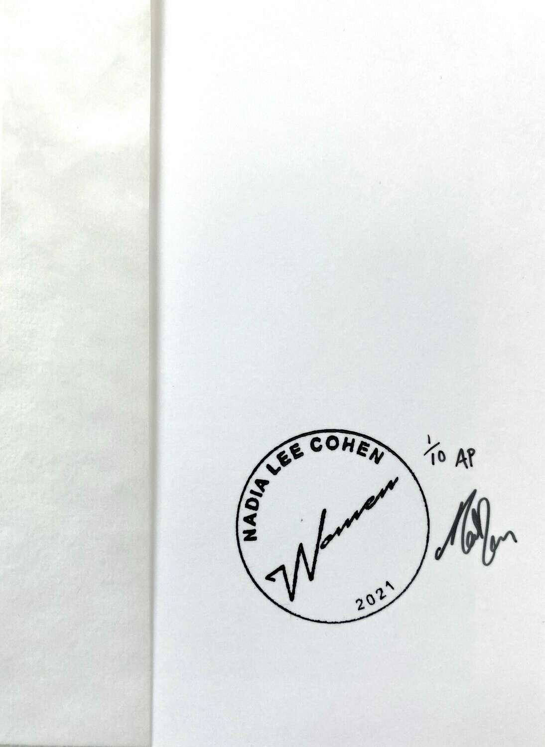 SIGNED] NADIA LEE COHEN WOMEN (SPECIAL EDITION)