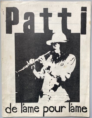 Patti Smith de l'ame pour l'ame no.7