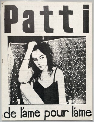 Patti Smith de l'ame pour l'ame no.3