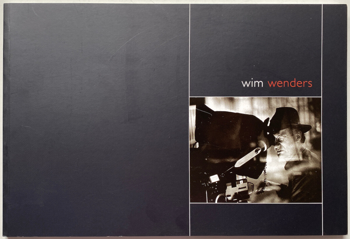 [SIGNED] WIM WENDERS AXIOM
