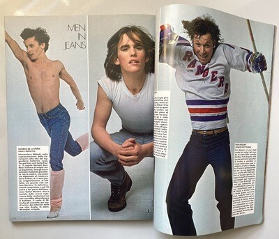 SOLD AS SEEN] L'Uomo Vogue 1980 Warhol / Jeans Special