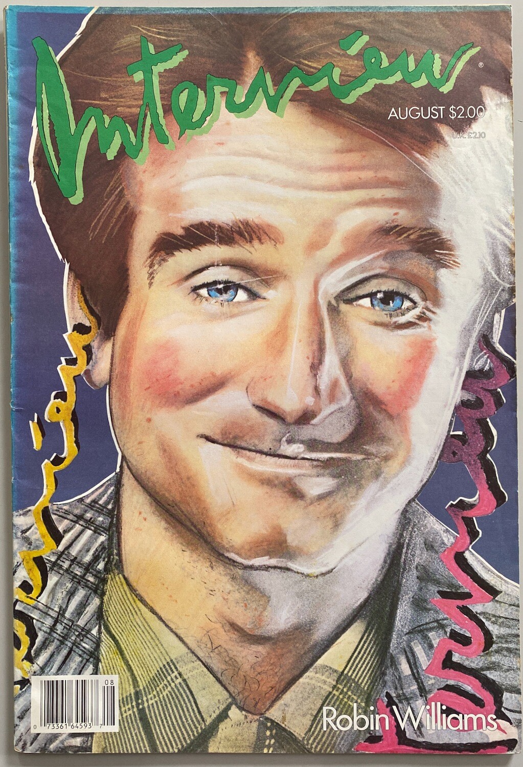 Interview Magazine 1983 Robin Williams