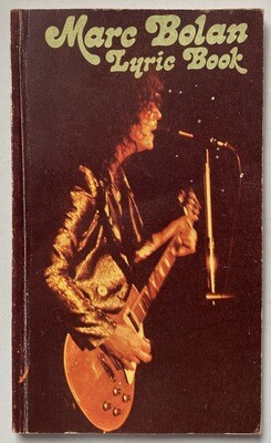 Marc Bolan Lyric Book